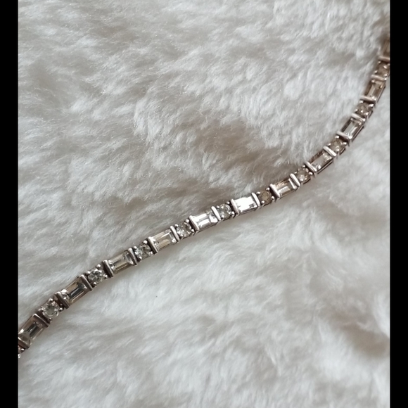 Sterling CZ Bracelet - Picture 4 of 16